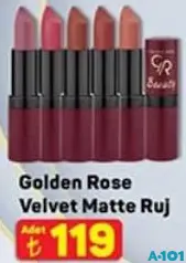 GOLDEN ROSE VELVET MATTE RUJ GOLDEN ROSE VELVET MATTE RUJ